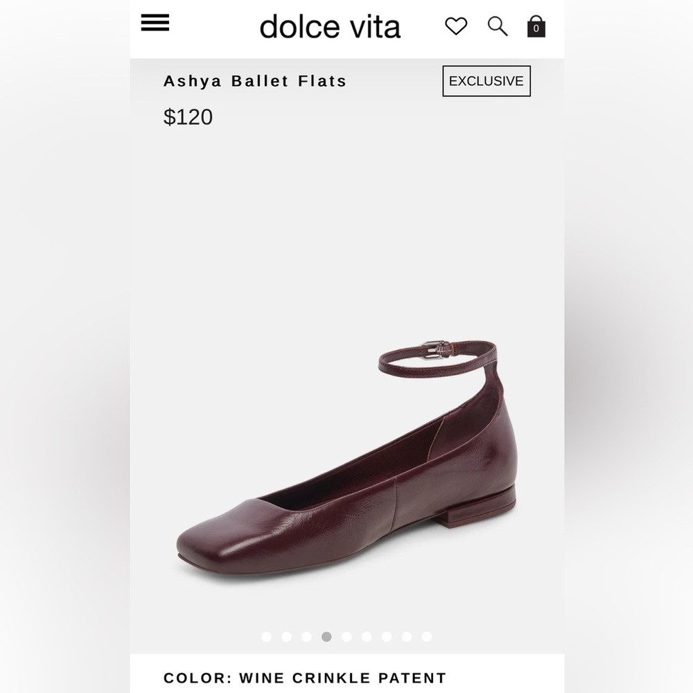 Dolce Vita | Ashya Ballet Flat Size 9.5